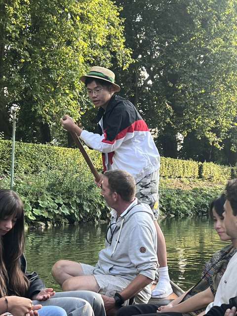 Jiajun Xia during a visit in Tübingen, Germany